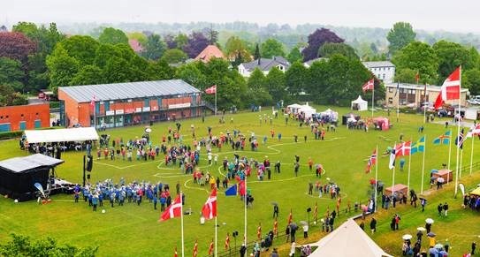 Aarsmoedeflashmob 2019 Panorama